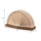 Jonathan Y Darla 9.6" Modern Art Deco Paper Full Pleated Fan LED Table Lamp, Natural JYL9109B - alternate 7