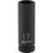 Channellock 1/2'' Drive 17 mm 6-Point Deep Metric Impact Socket 302909 - alternate 1