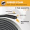 Do It Best 3/8'' x W 3/16'' T x 10 Ft. L Black Rubber Foam Weatherstrip Tape R338HDB - alternate 7