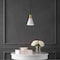 Jonathan Y Apollo 6" 1-Light Mid-Century Modern Iron LED Pendant, White/Brass Gold JYL6131B - alternate 11