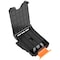 Klein Tools Tool Belt Clips, Black/Gray/Orange, Polyester, 0 Pockets 55838MB - alternate 20