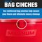 Magnum Tool 55 Gallon Trash Can, High-Vis Red, Construction Grade, Heavy Duty Plastic, (3 Pack) CMTC-C000-55R03 - alternate 5