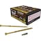 Grip-Rite DeckForce PrimeGuard Nano No, 10 x 4'' Star Drive Gold Screw, 1 Lb. GRDF4STGD1 - alternate 1