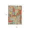 Homeroots 9' X 12' Sage Gray And Orange Geometric Washable Indoor Outdoor Area Rug 613233 - alternate 6