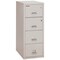 Fireking 4 Drawer, 1 Hr Fire Rated, Vertical, 31" Legal, Safe-In-A-File Platinum 4-2131-CPLSF - alternate 1