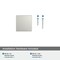 Amerock Monument 1-3/16 in 30 mm Length Satin Nickel Cabinet Knob BP36905G10 - alternate 5