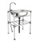 Wrightmaster 18.9 in. x 13.8 in. Freestanding Stainless Steel 1-Compartment Commercial Kitchen Sink with Faucet ZOR-sink-48 - alternate 1