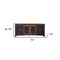 Homeroots 70" Black Solid Wood Cabinet Enclosed Storage Distressed TV Stand 528710 - alternate 5