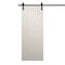 Sartodoors Modern Barn Door 28 x 80 inches, Ego 5005 Painted White Oak, 6.6FT Rail Track Heavy Hardware Set ,  EGO5005BD-B-PWO-28 - alternate 1