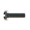 Zoro Select #8-32 x 1/2 in Slotted Pan Machine Screw, Plain 18-8 Stainless Steel, 5 PK MS35275-245D - alternate 4