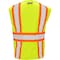 Ironwear Two-Tone Hi-Vis Safety Vest M Class 2 H Back, , Zipper 6 Pockets 1287-LZ-RD-MD - alternate 2