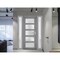 Vdomdoors Front Exterior Prehung FiberGlass Door Frosted Glass / Manux 8002 Grey Ash / Sidelight Exterior Win MANUX8002EXD-SS-W36+14 x H80-RH - alternate 4