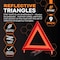Xpose Safety 9 Sets Warning Triangle DOT Approved 3PK, Reflective Warning Road Safety Triangle Kit, 9PK WTR-3-9-X - alternate 7