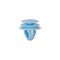 Auveco Hyundai/Kia Trim Panel Retainer, Blue Nylon, 50PK 22005 - alternate 1