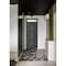 Vdomdoors Front Exterior Prehung Metal-Plastic Door Frosted Glass / MANUX 8112 Antracite / Office Commercial MANUX8112EXD-ANT-W32-H80+14-RH-I - alternate 3