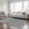 Homeroots 3' X 5' Gray And Charcoal Southwestern Washable Indoor Outdoor Area Rug 587062 - alternate 6
