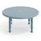 Flash Furniture Commercial Plastic Adjustable Height Classroom Activity Table-Dusty Blue, 33 in RD YU-YCX-007-2-ROUND-TBL-DSTYBL-GG - alternate 9