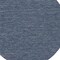 Homeroots 8' Navy Blue And Ivory Round Geometric Indoor Outdoor Area Rug 552322 - alternate 9