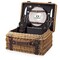 Picnic Time Family Of Brands NCAA Oregon Ducks Champion Picnic Basket for 2, Large Wicker Picnic Set 208-40-179-474-0 - alternate 1