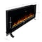 Northwest Electric Fireplace 50 in Wall Mounted with Bluetooth Speakers & Remote to Adjust LED Flames 80-BEF-50B - alternate 8