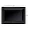 Smarty Had A Party 9" x 13" Black Rectangular with Groove Rim Plastic Serving Trays (24 Trays), 24PK 7903-CASE - alternate 10
