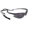Radians Rad-Apocalypse, Safety Glasses, Anti-Fog, Smoke Lens, Black Frame, Half-Frame, 1 PR AP1-21 - alternate 1