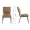 Flash Furniture Advantage Mixed Tan Church Chair 20.5" Wide PCHT-105 - alternate 7