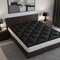 Homeroots 2in Black Cotton Queen Mattress Topper 711931 - alternate 5