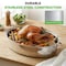 Nutrichef 20 in Oval Roasting Pan with Rack and Lid NCOAVL99 - alternate 5