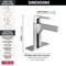 Delta Zura Single Handle Bathroom Faucet 574-MPU-DST - alternate 6