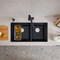 Blanco Precis 1-3/4 Bowl, Coal Black 442926 - alternate 7