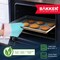 Bakken-Swiss Bakken 8-Piece Stackable Bakeware Set, Ceramic Non-Stick, PTFE, PFOA and PFOS Free, Oven-Safe BKCRSTBKGLD - alternate 8