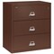 Fireking 3 Drawer, 1 Hr Fire & Impact Rated, 38" Wide Lateral Brown 3-3822-CBR - alternate 1