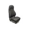 Uni Pro 2011 Ensign Lo Semi Truck Seat, High-Back, Black Mordura Fabric 8518 - alternate 8