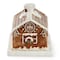 Martha Stewart 7in x 3.7in Ceramic Gingerbread House Butter Dish in Brown 140229.02 - alternate 5