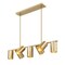 Z-Lite Lumina Modern Gold 7 Light Linear Chandelier 7520-7L-MGLD - alternate 7