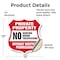 Signmission Private Property Shield Sign No Hunting, 12 Inch X 12 Inch, Vinyl Decal SHI-D-12-450 - alternate 5