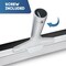 Dsv Standard Curved Floor Squeegee 36", Rubber Blade Garage Squeegee, Taper Pole Connection, Handle not included 87236 - alternate 6