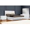 Homeroots Four Piece White Solid and Manufactured Wood Bedroom Set With Mirror 366263 - alternate 9