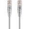 Monoprice Slim Cat6 Utp Cable, 5 ft.Gray 13534 - alternate 1