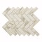 Apollo Tile White Beige 11 in x 12.6 in Recycled Glass Matte Floor and Wall Mosaic Tile 9.63 sqft/case, 10PK APLNNC8803CLA - alternate 1