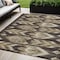 Homeroots 5' X 8' Brown Beige And Taupe Southwestern Washable Indoor Outdoor Area Rug 587807 - alternate 1