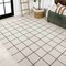 Jonathan Y Grid Modern Squares Cream/Dark Gray 5 ft. x 8 ft. Indoor/Outdoor Area Rug SMB200A-5 - alternate 8