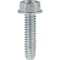 Auveco 1/4in-20 x 1in Indented Hex Washer Head Type F Zinc, 100PK 5786 - alternate 1