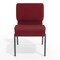 Flash Furniture Crimson Fabric Church Chair, PK4 4-FD-CH0221-4-SV-RED-GG - alternate 8