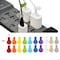 Grizzly Supply Mini Cable Label, 0.875 in L, 0.5 in W, Hook and Loop Closure, Assorted Colors, 20PK GS-HLCL-Mini - alternate 1