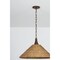 Troy Lighting Kenzo 21in wide 1 Light Pendant in Bronze Leaf F2721-BRL - alternate 5