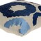 Homeroots 22" Blue and Beige Abstract Cotton Throw Pillow With Embroidery 529223 - alternate 7