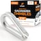 Xpose Safety Galvanized Steel Thimbles for Wire Rope, 3/16 Inch, 48PK GCT316-48-X-S - alternate 1