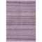 Homeroots 8' X 10' Plum And Lilac Striped Washable Indoor Outdoor Area Rug 615359 - alternate 8